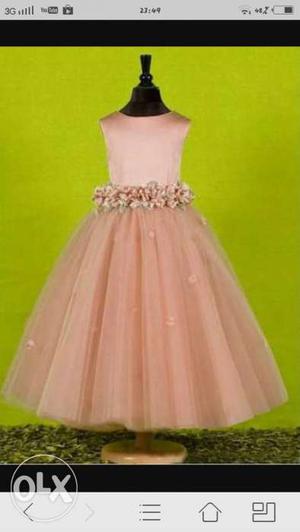 Girls gowns stiching just rs 350