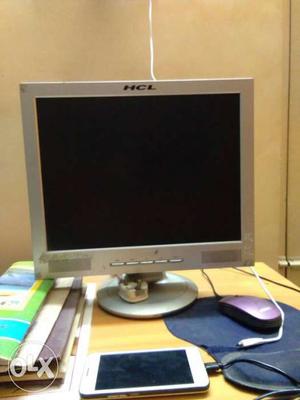 Gray HCL Flat Screen Monitor