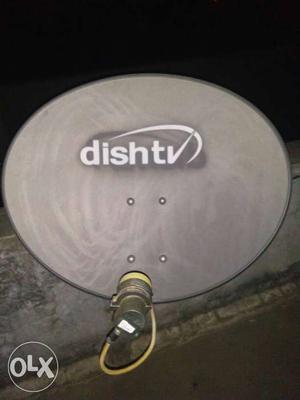 Grey DishTV Parabolic Antenna