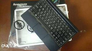 Lenovo ultraslim wireless magnetic keyboard with mouse pad