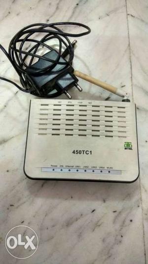 MTNL wireless router, works best with mtnl