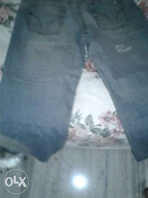 Nautica Mens Jeans Light Wash Rerely Usrd Size 32