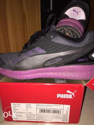 New Puma shoe just wear only for 2 days