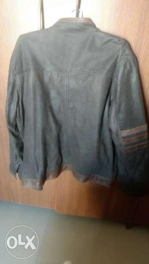 Original 100% pure leather jacket wolvarine style