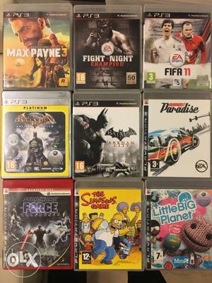 Ps3 Great collection of 17 games for  OR 500