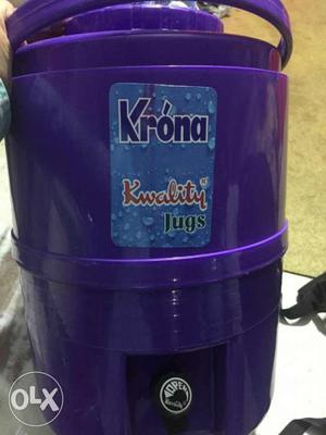 Purple Krona Water Jug