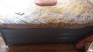 Single bed in good condition and has a storage