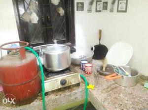 Single burner stove,cylinder,pressure cooker