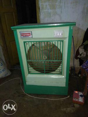 Supreme White And Green Air Cooler
