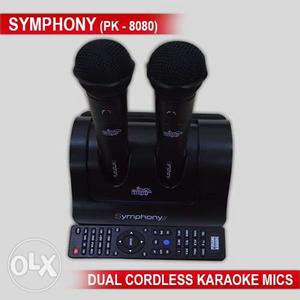 Symphony PK- Dual Cordless Karaoke Mics