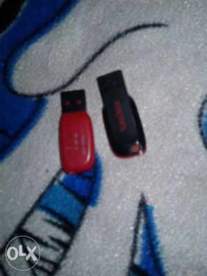 Two 8 GB Sandisk Pen Drives