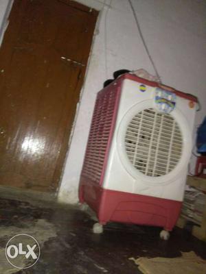 White And Red Dehumidifier
