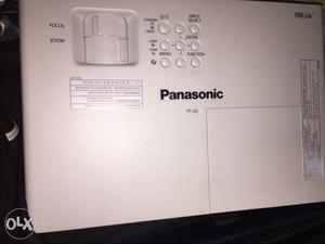 White Panasonic Projector