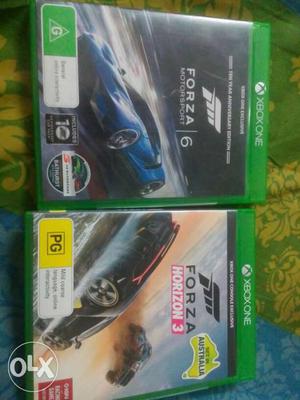 Xbox One Forza 6 And Forza Horizon 3