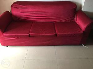 3 seater sofa with removable cover available in