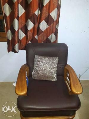 3+1+1 seater brown color negotiable