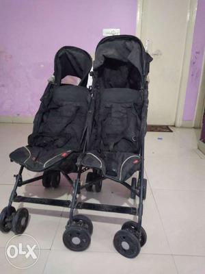 Espirit brand twins baby stroller new in