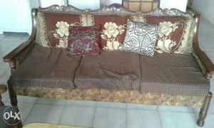 Full sofa set with all new cushions- price negotiable