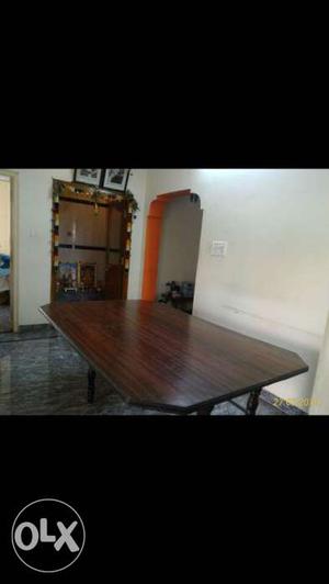 Gently Used ROSE WOOD Dining Table With 6 Chairs