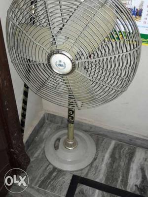 Grey Pedestal Fan