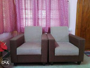 Hometown Ciaz fabric sofa set 3+1+1, one year old, excellent
