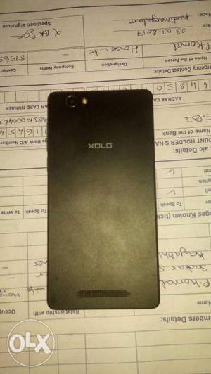 New mobile use only two months Xolo