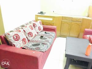Red Couch In Bengaluru - BTM-Layout
