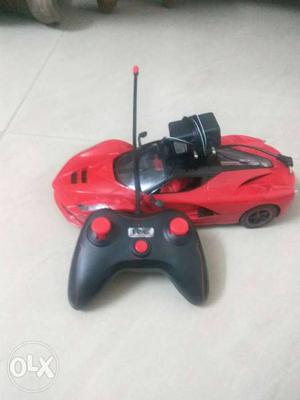Red R/c Car Toy
