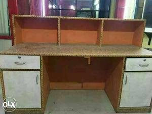 Sales counter size 6.8*3, sunmicawork, two lock