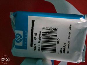 Seal pack HP cartage 46 both *colour nd black*