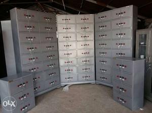 Steel locker alamara with lock 2 year warandi