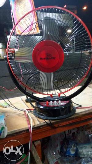 Three speed table fan at rs850 with one year guarantee for
