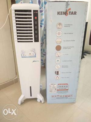 White Kenstar Portable Air Cooler With Box