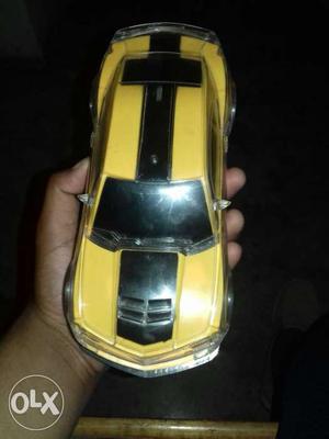 Yellow And Black Car Die Cast
