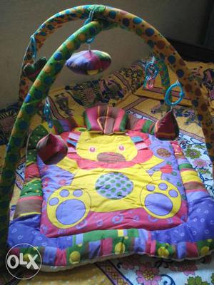 Baby play gym and bedding