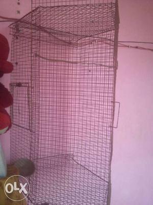 Big cage 2.50 feet long and brath 1.50 very good