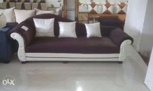 Brand new couch with pillow at very affordable price