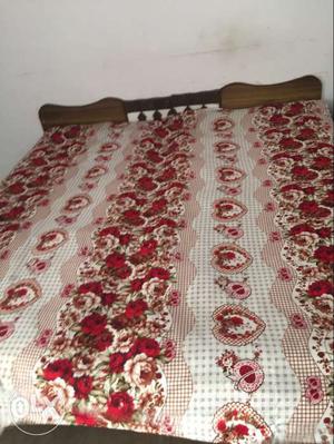 Double bed including matress in good working