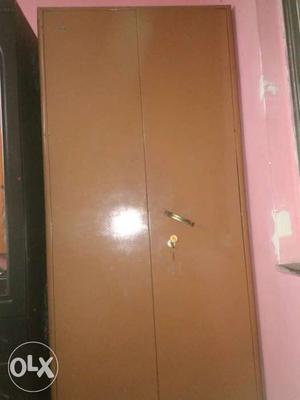 Double door steel Almirah with locker & 4 racks