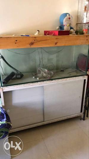 Fish tank with storage