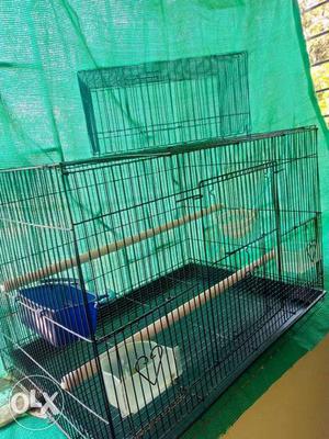 New Bird cage and with a carry Cage