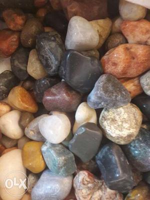 Pebbles/ Stones for Aquarium 10kgs. Used only for
