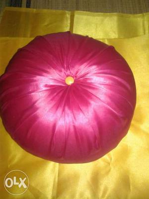 Round Pink Pin Cushion