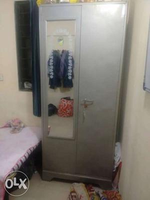 Steel Almirah with mirror in very good condition.