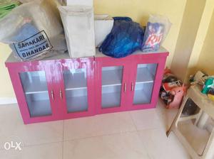 Want to sell unused Kitchen cabinet two no. price