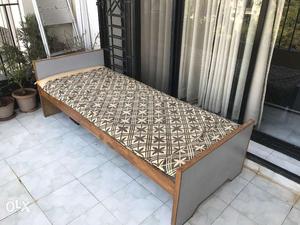 Wooden single bed in excellent condition