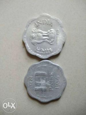 10 Paisa coin 2 pcs  Rs./each