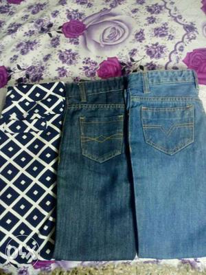 100 each unused 8to9years old.girl jeans