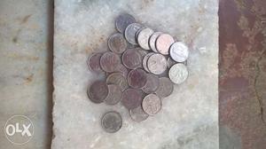 25 paise coins (in all28 coins)