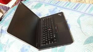 Black Lenovo Thinkpad Laptop